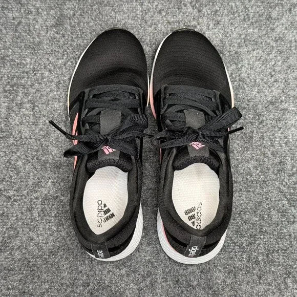 Adidas Edge Lux 4 Running Shoes Women Size 9.5 Glow PInk Black Athletic Training - Picture 8 of 11